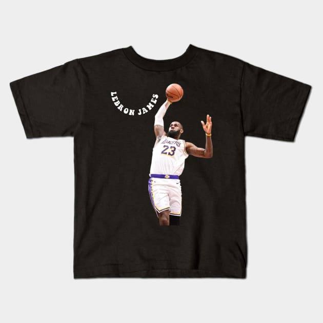 LeBron james Kids T-Shirt by TshirtMA